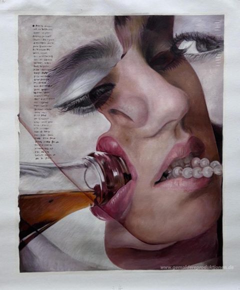 Dieses Gemälde, von unseren Künstlern von Hand gemalt