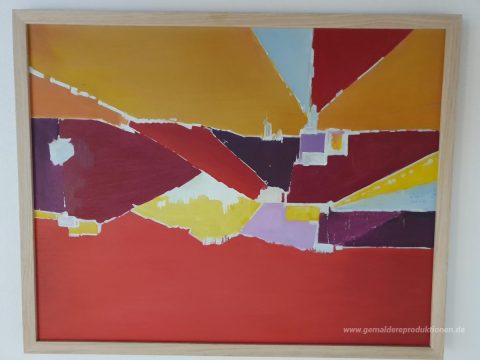 Dieses Gemälde, von unseren Künstlern von Hand gemalt