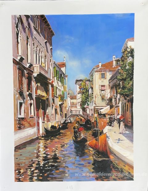 Dieses Gemälde, von unseren Künstlern von Hand gemalt