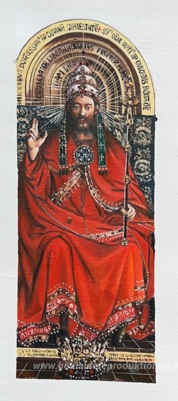 Dieses Gemälde, von unseren Künstlern von Hand gemalt