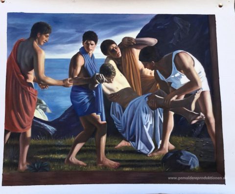 Dieses Gemälde, von unseren Künstlern von Hand gemalt