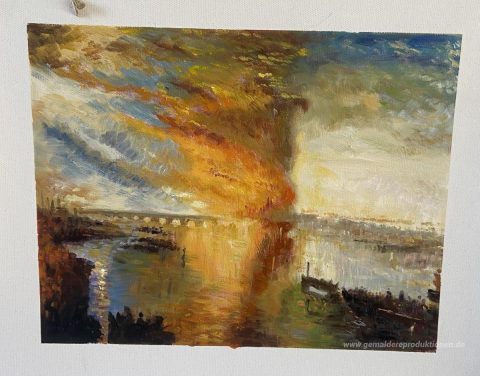 Dieses Gemälde, von unseren Künstlern von Hand gemalt