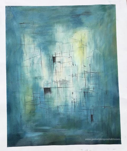 Dieses Gemälde, von unseren Künstlern von Hand gemalt