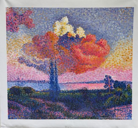 Dieses Gemälde, von unseren Künstlern von Hand gemalt