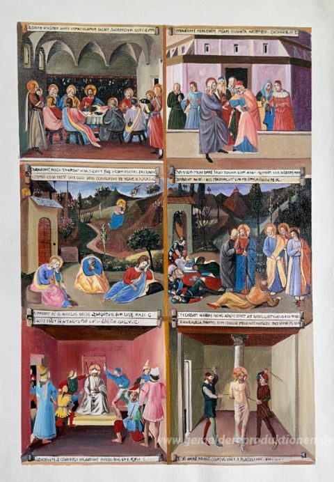 Dieses Gemälde, von unseren Künstlern von Hand gemalt