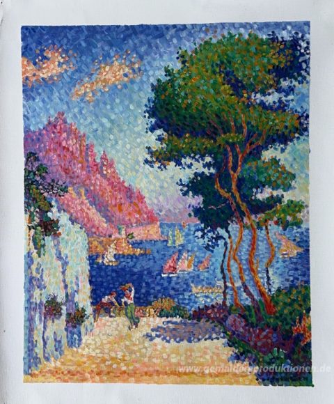 Dieses Gemälde, von unseren Künstlern von Hand gemalt