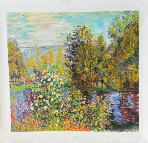 Dieses Gemälde, von unseren Künstlern von Hand gemalt