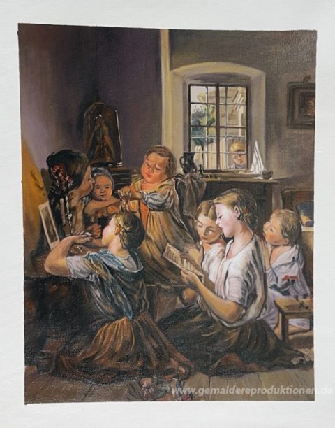 Dieses Gemälde, von unseren Künstlern von Hand gemalt