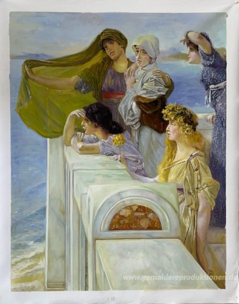 Dieses Gemälde, von unseren Künstlern von Hand gemalt