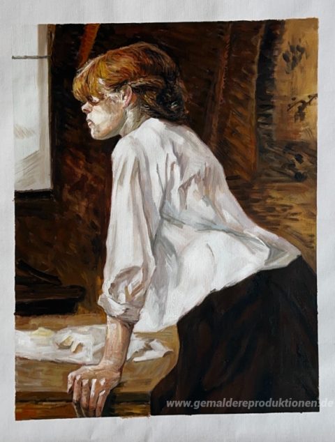Dieses Gemälde, von unseren Künstlern von Hand gemalt