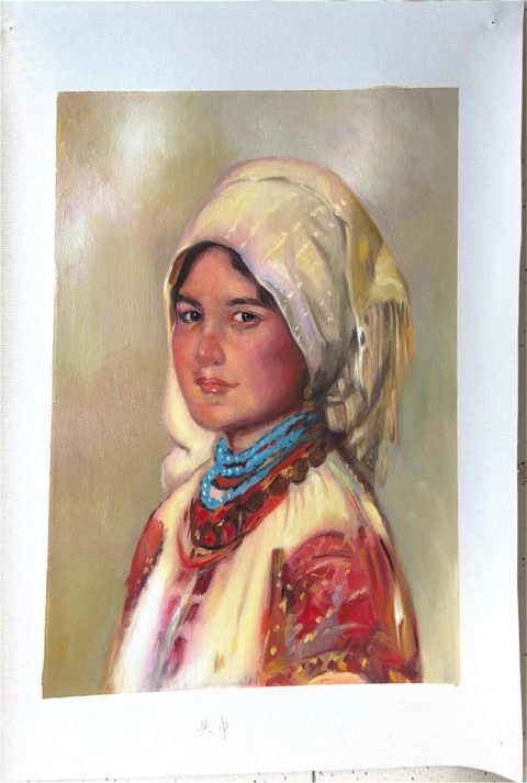 Dieses Gemälde, von unseren Künstlern von Hand gemalt