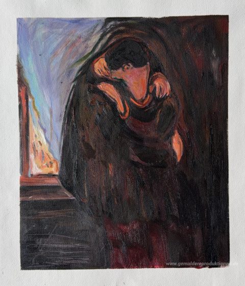 Dieses Gemälde, von unseren Künstlern von Hand gemalt