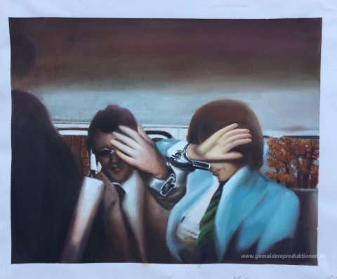 Dieses Gemälde, von unseren Künstlern von Hand gemalt