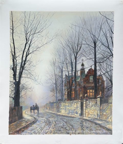 Dieses Gemälde, von unseren Künstlern von Hand gemalt