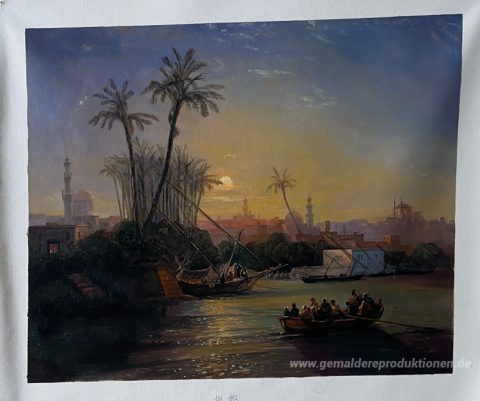 Dieses Gemälde, von unseren Künstlern von Hand gemalt