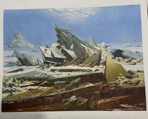 Dieses Gemälde, von unseren Künstlern von Hand gemalt