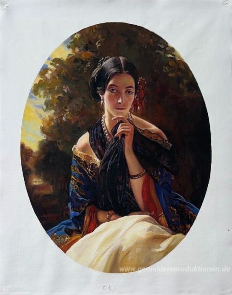 Dieses Gemälde, von unseren Künstlern von Hand gemalt