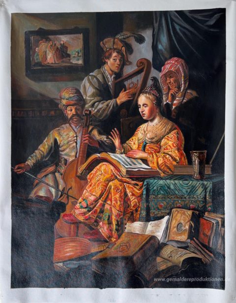 Dieses Gemälde, von unseren Künstlern von Hand gemalt