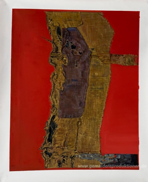 Sackleinen und Rot
