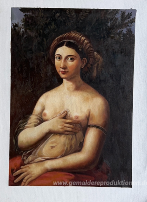 Das Porträt einer jungen Frau (La Fornarina)
