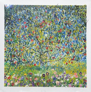 Landgarten mit Sonnenblumen