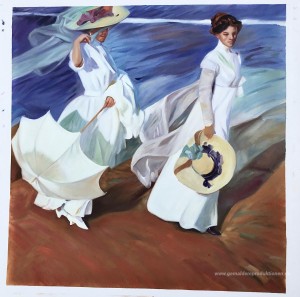 Promenade am Meer