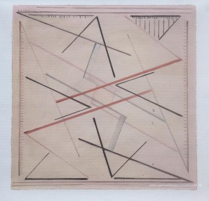 Astrazione di una linea n. 2, disegno