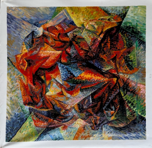 Dynamik eines Fußball-Spieler