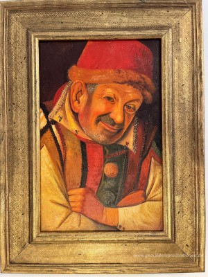 Portrait der Hofnarr Gonella Ferrara