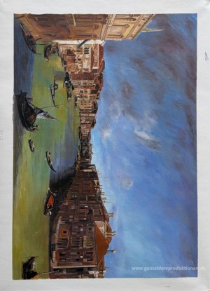 Grand Canal Auf der Suche Nordosten vom Palazzo Balbi der Rialto