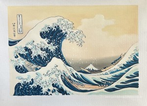 Die große Welle vor Kanagawa
