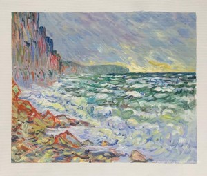 Das Meer bei Fecamp