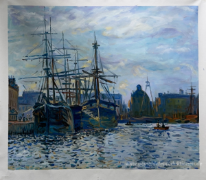 Die Havre, der Handel bassin