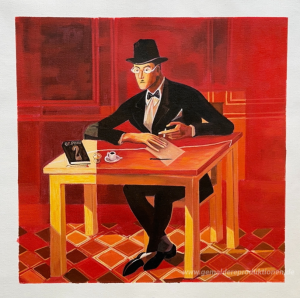 Porträt von Fernando Pessoa