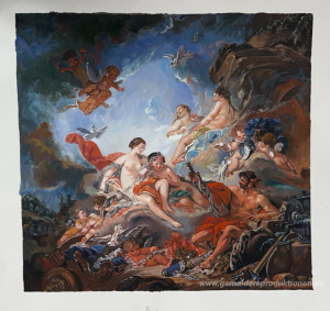 Vulcan Presenting Arms auf Aeneas Venus für