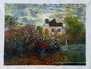 Der Garten von Monet in Argenteuil