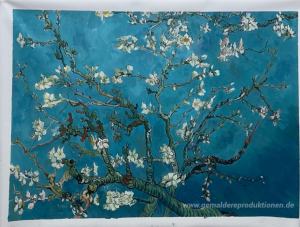 Niederlassungen mit Mandel-Blüte