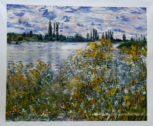 Isle of Flowers on Siene in der Nähe Vetheuil