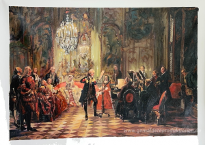 Flötenkonzert Friedrichs des Großen in Sanssouci