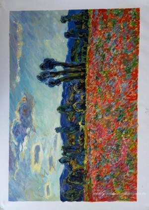 Mohnfeld in Giverny