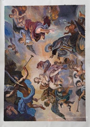 St. Cajetan Appeasing göttlichen Zorn