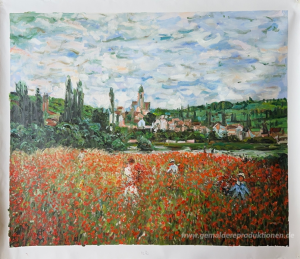 Mohnfeld bei Vétheuil