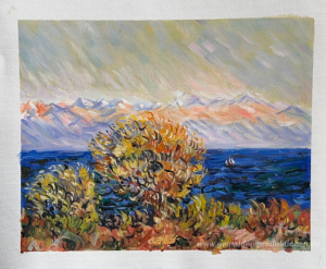 Am Cap d'Antibes, Mistral Wind